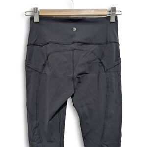 Lululemon All The Right Places Pant Leggings Pockets Black Size 6, 28" Inseam